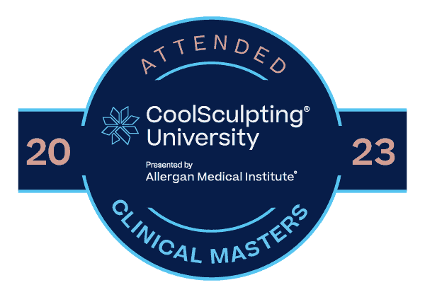 CoolSculpting University Clincial Masters Certified