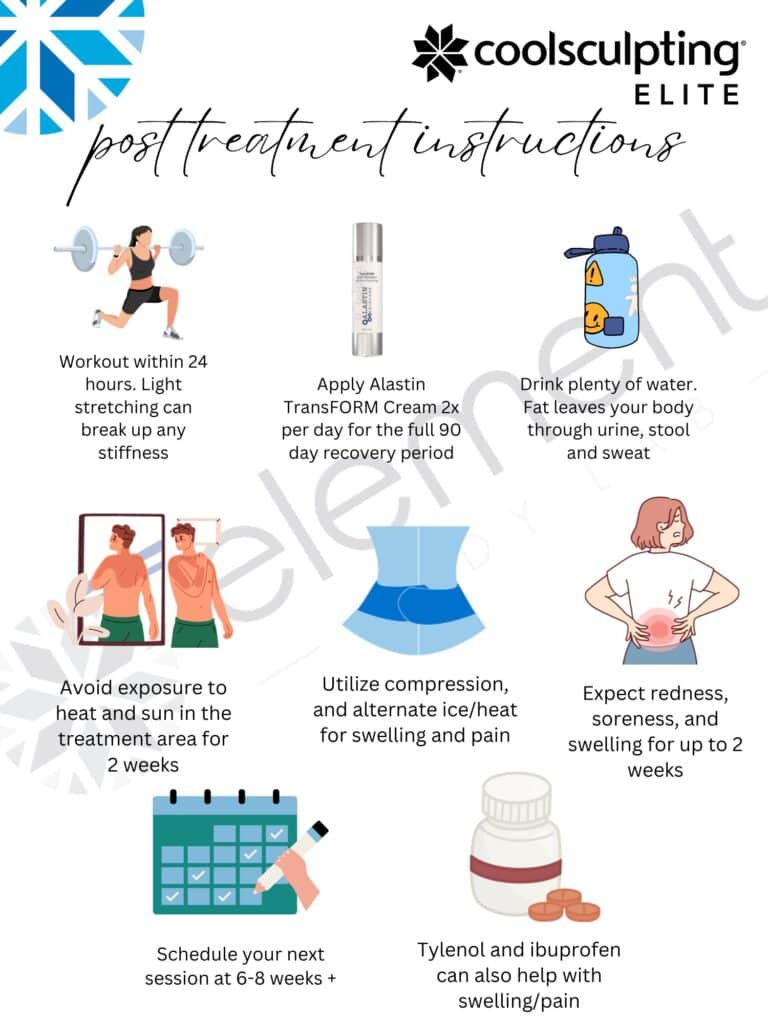 speed up coolsculpting post treatment